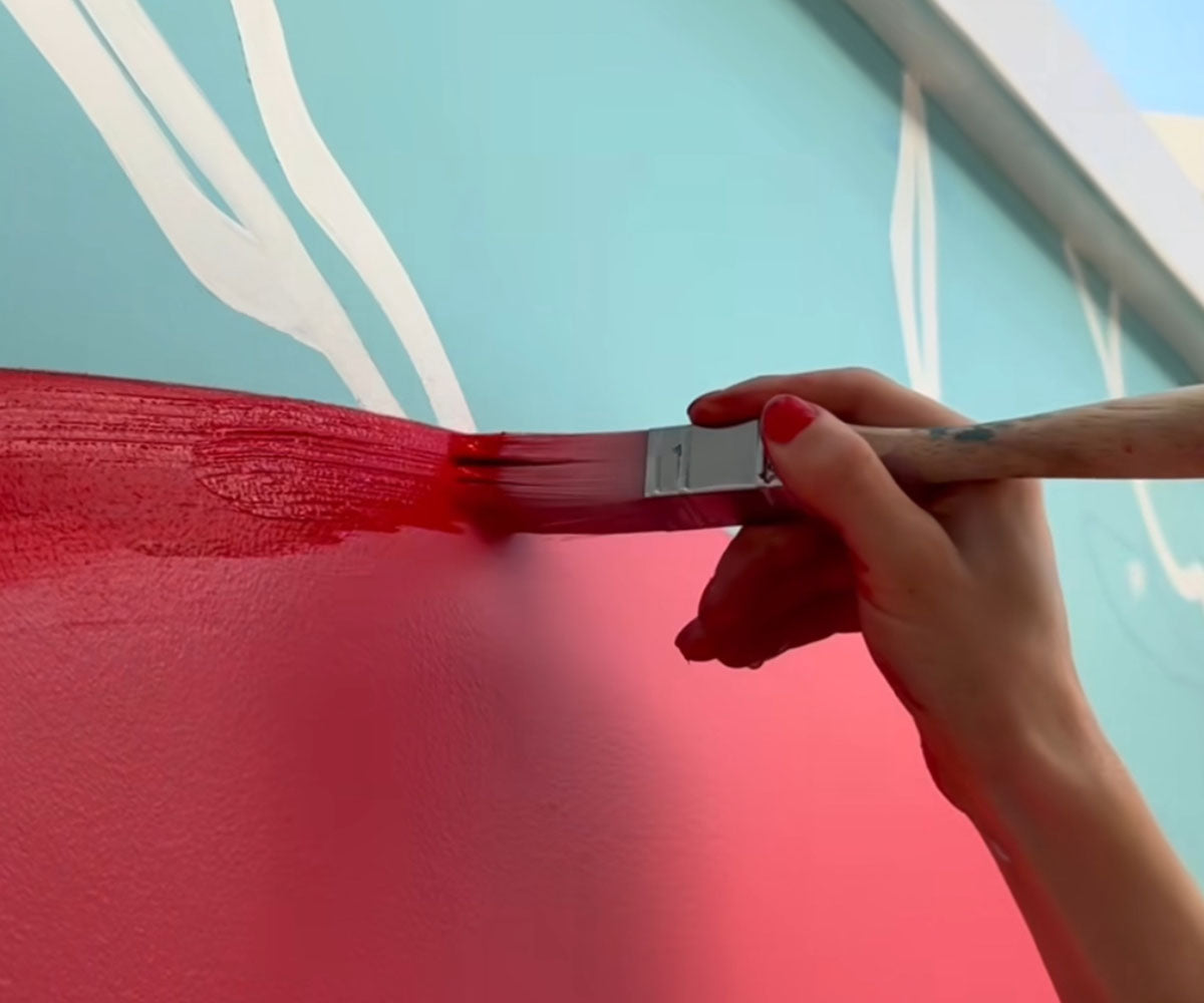 Create Your Mural Masterpiece with Zibra's Square Paintbrush