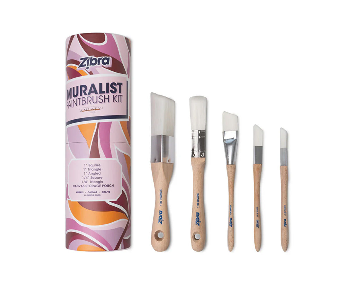 The Best Paint Brushes for Muralists