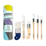 6 piece muralist paint brush kit