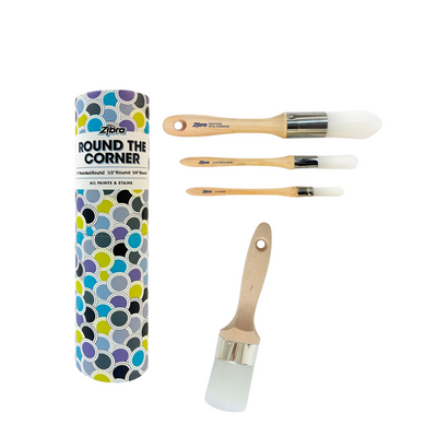 Bundle & Save Round the Corner Trio + Oval Brush