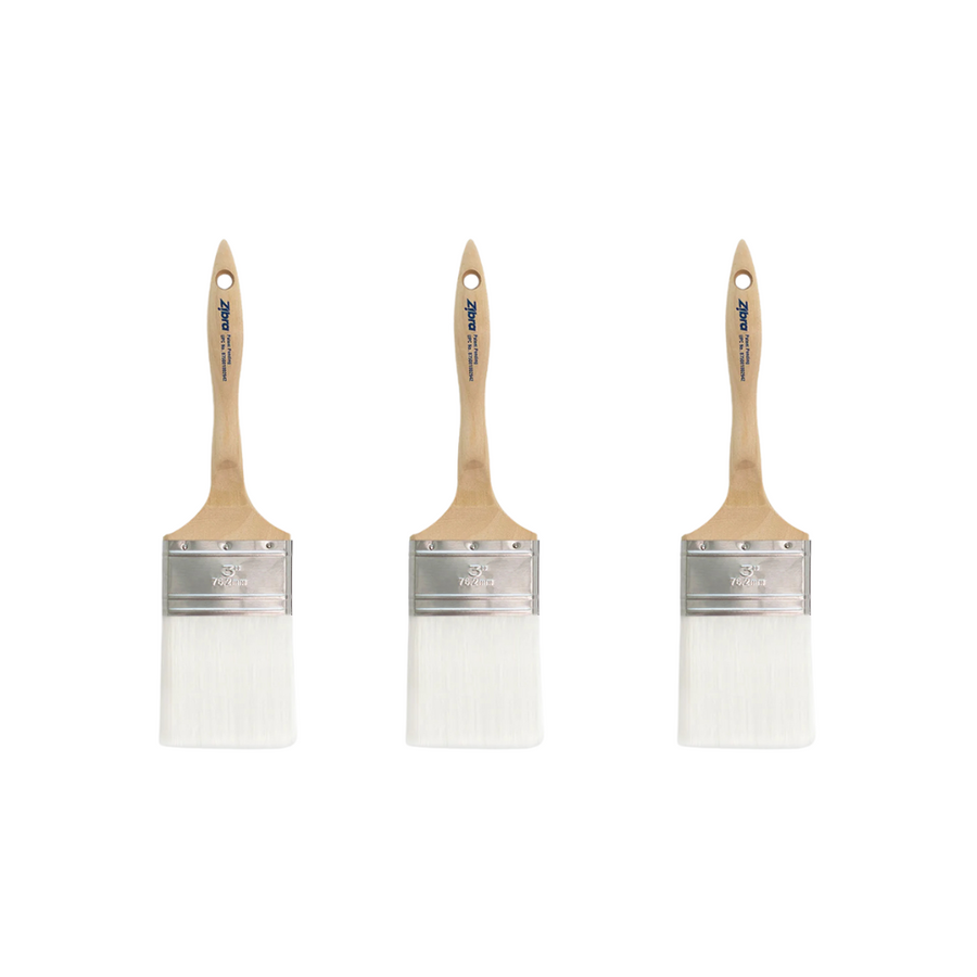 Bundle & Save- The Pro Bundle three, 3" Flat Brushes