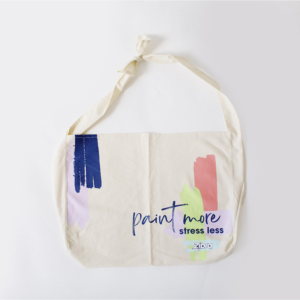 Paint More, Stress Less Tote Bag