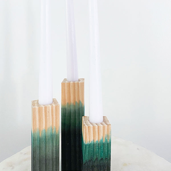 Dip Dye Candlesticks