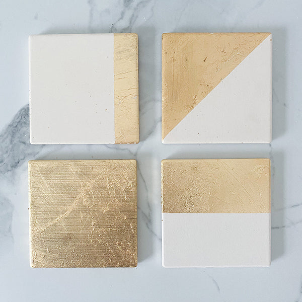 Gold Leaf Coasters