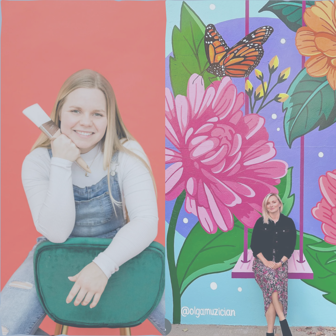 Brush + Banter Podcast <br> Ep. 3 with Olga Muzician <br> and Lauren Hull