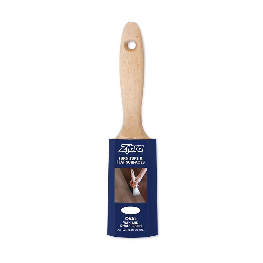 Oval and Wax Paintbrush | Wax Brush | Zibra