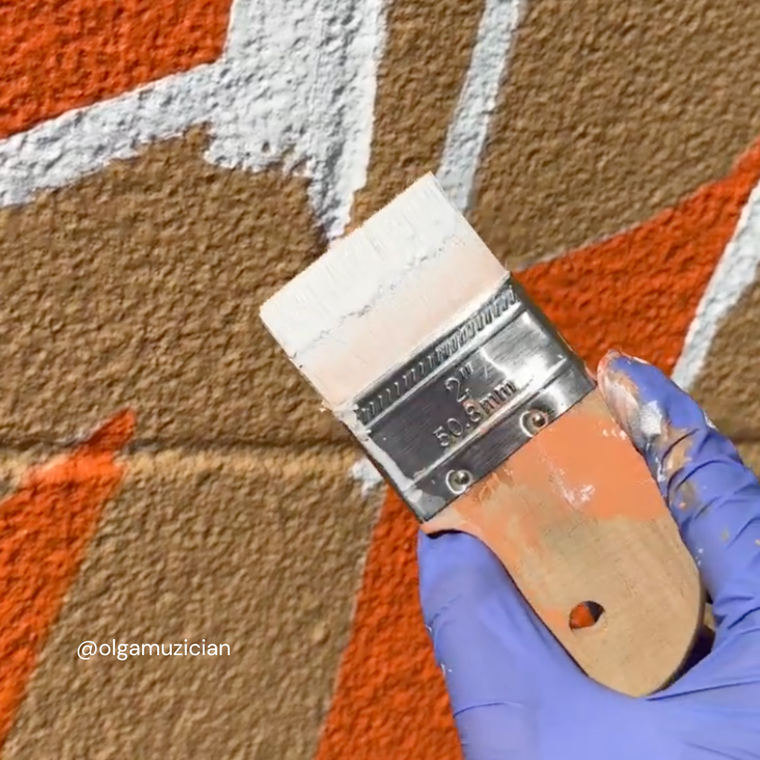 Palm Artist - 2” Flat Paintbrush - Bundle of 3