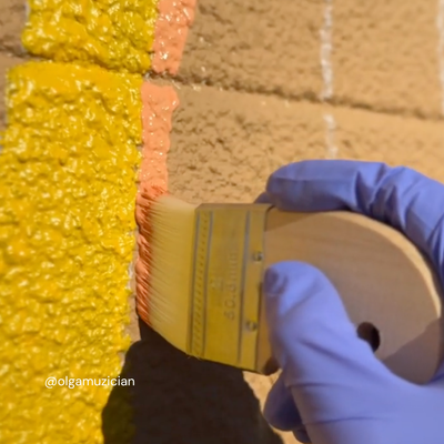 Palm Artist - 2” Flat Paintbrush - Bundle of 3