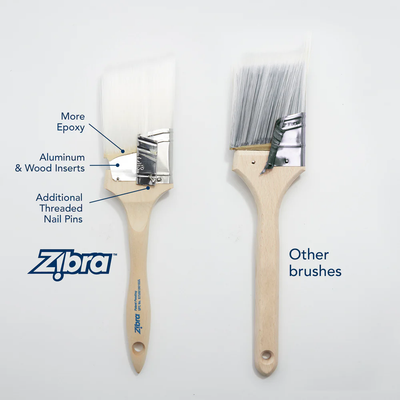 side by side paint brush comparison