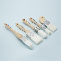 48 Wholesale 2 Piece 1 And 2 Inch Paint Brush Wood Handle - at 