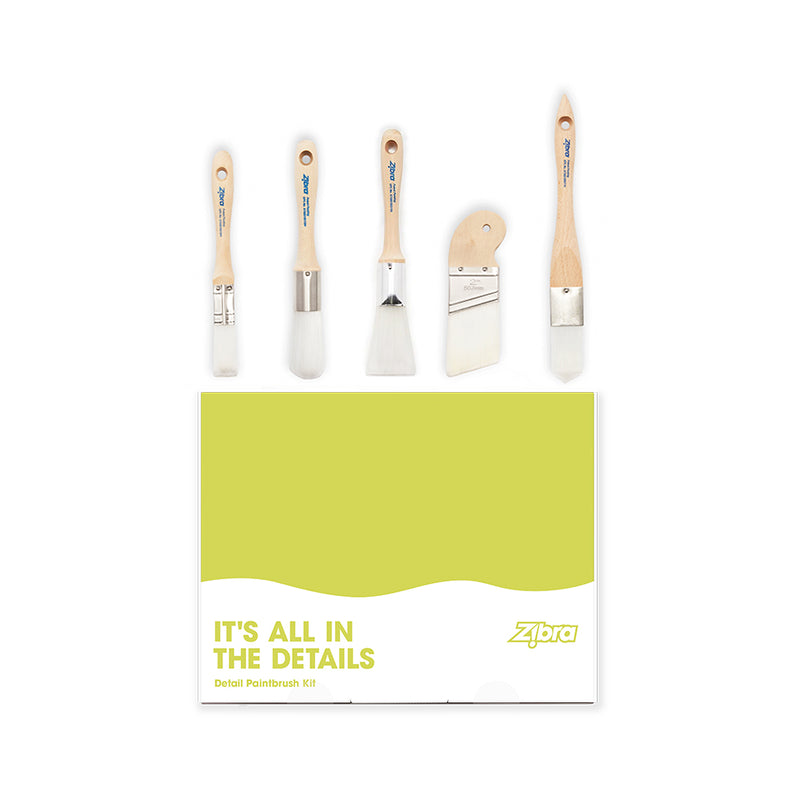 Detail Paintbrush Kit - 5 Piece