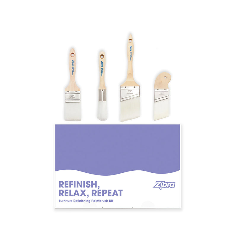 Furniture Paintbrush Kit - 4 Piece