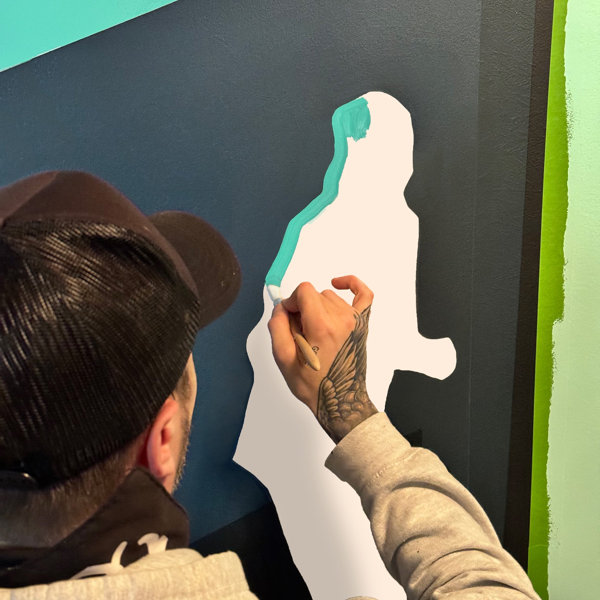 Artist Brush Set of 3 - 1/4