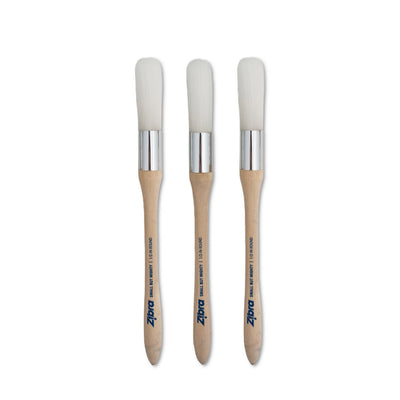 Artist Brush Set of 3 - 1/2" Round Brushes