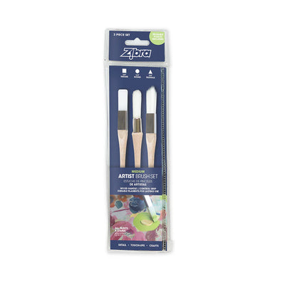 Bundle & Save - Best of Zibra Paintbrush Kit + Medium Artist Set