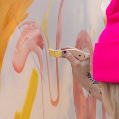 Load image into Gallery viewer, Palm Artist - 1” Flat Paintbrush
