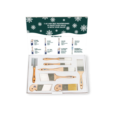 Holiday Kit - 7 Brushes + Cleaning Tool!