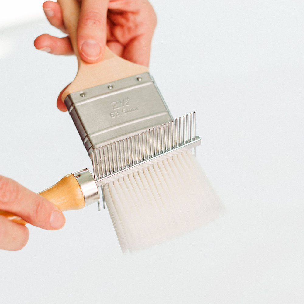 Paintbrush Cleaning Tool | Paint Brush Comb | Zibra