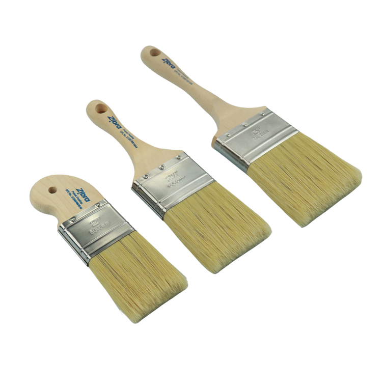 Top Coat Paintbrush Kit - 3 Piece