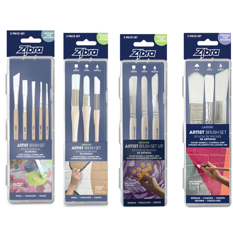 Bundle & Save- ALL 4 Artist Sets (sm, 1/8", 1/4", lg)