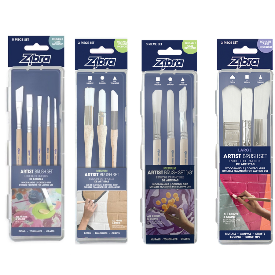 Bundle & Save- ALL 4 Artist Sets (sm, 1/8", 1/4", lg)