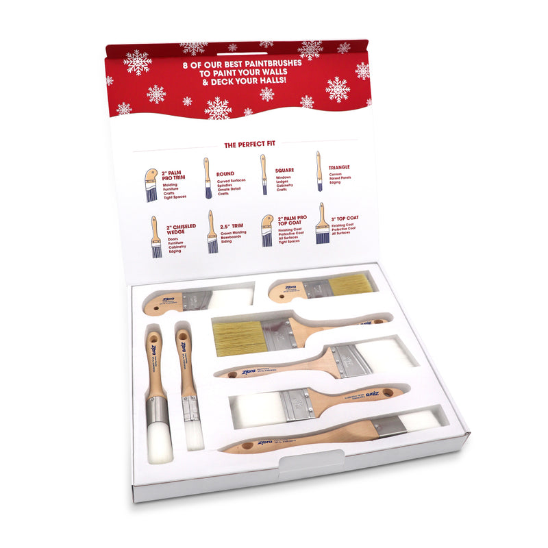 HOLIDAY Kit! - 8 Brushes