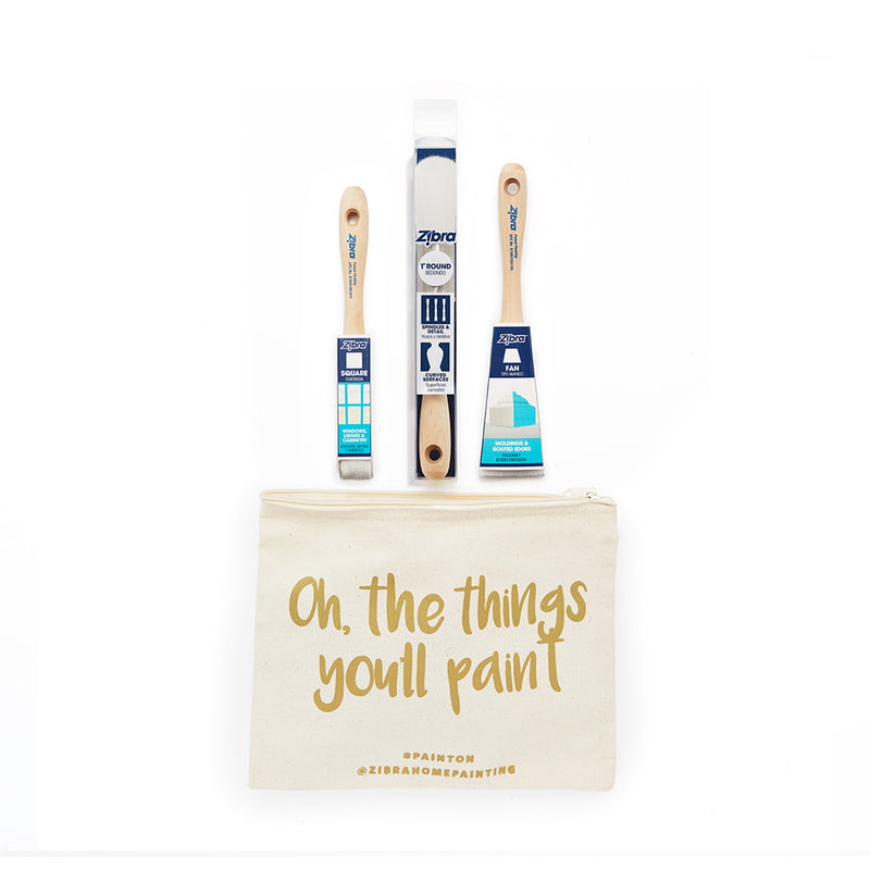 Crafting Paintbrush Kit - 3 Piece
